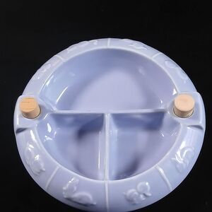 Vintage heated baby food warming dish Hankscraft  1940s